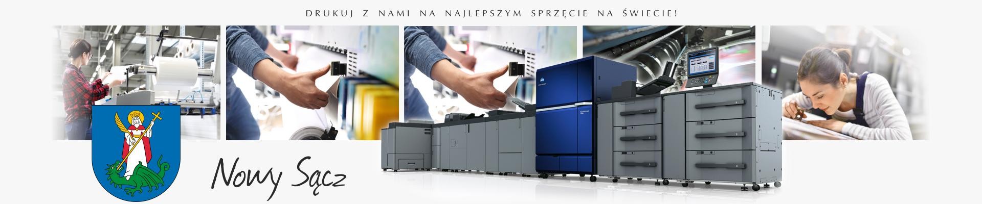 Banner drukarnia cyfrowa Nowy Sącz