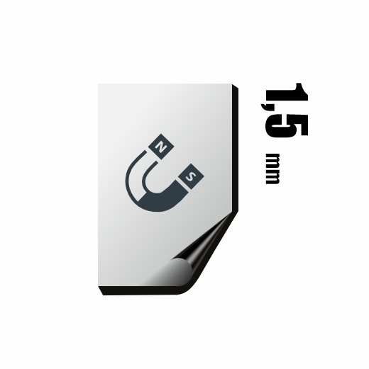 Naklejki magnetyczne 1,5mm