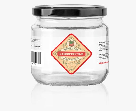 Wizualizacja gotowej naklejki